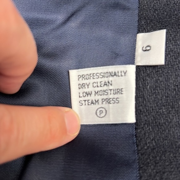 ETIENNE AIGNER WOOL NAVY BLUE BLAZER 6 - Picture 16 of 16